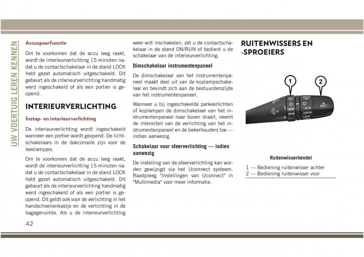 Jeep Compass II 2 handleiding / page 44