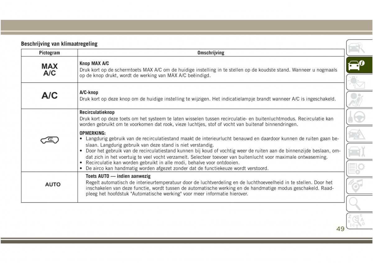 Jeep Compass II 2 handleiding / page 51