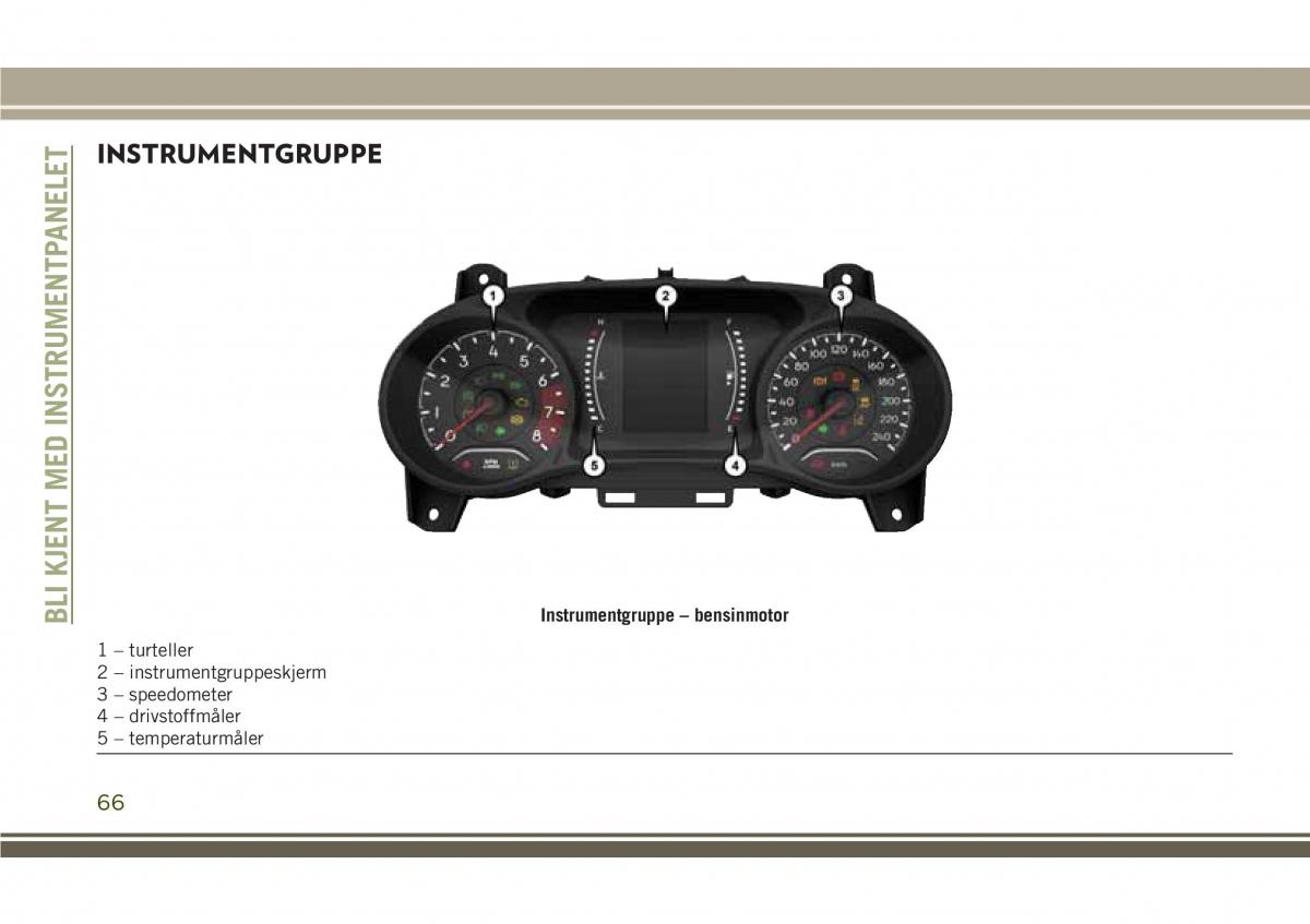 Jeep Compass II 2 bruksanvisningen / page 68