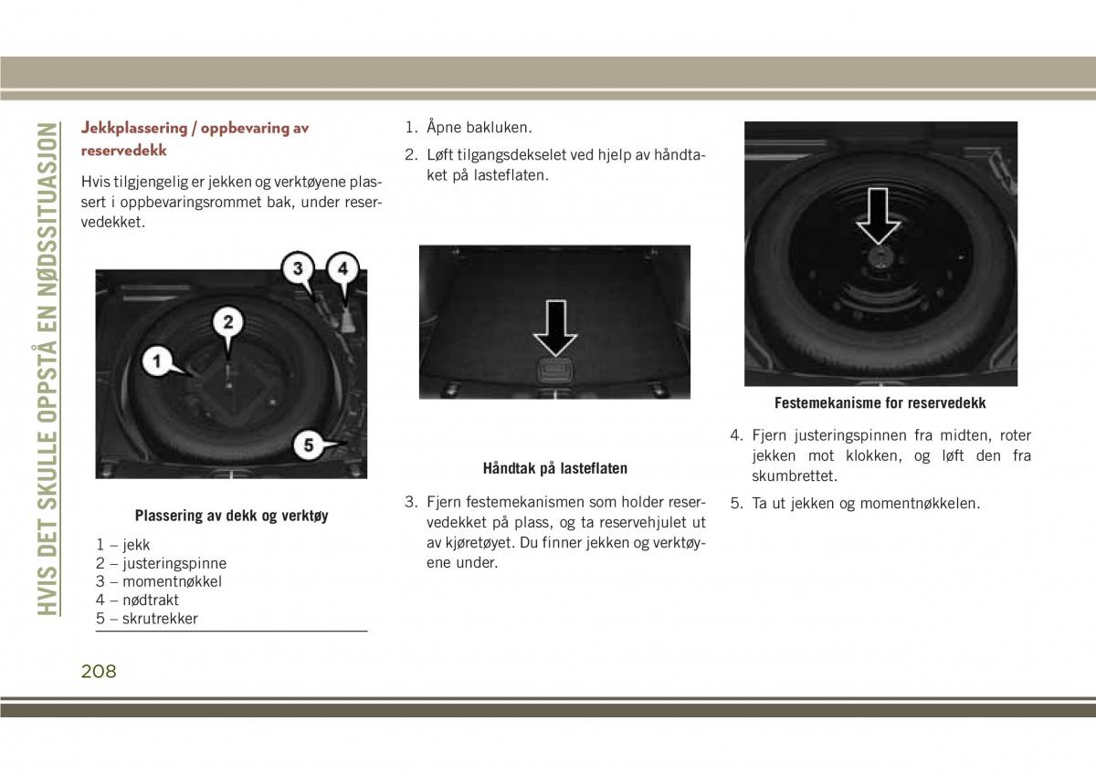 Jeep Compass II 2 bruksanvisningen / page 210