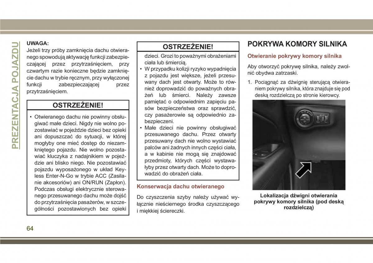 Jeep Compass II 2 instrukcja obslugi / page 66