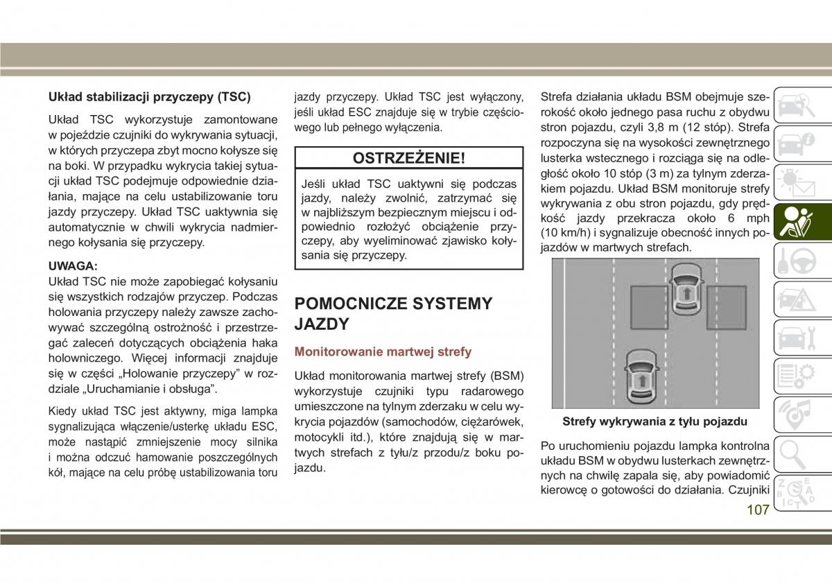 Jeep Compass II 2 instrukcja obslugi / page 109