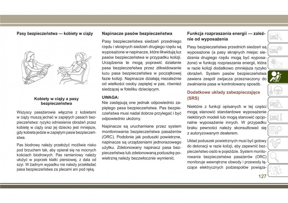 Jeep Compass II 2 instrukcja obslugi / page 129