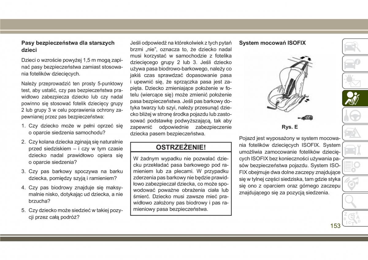 Jeep Compass II 2 instrukcja obslugi / page 155