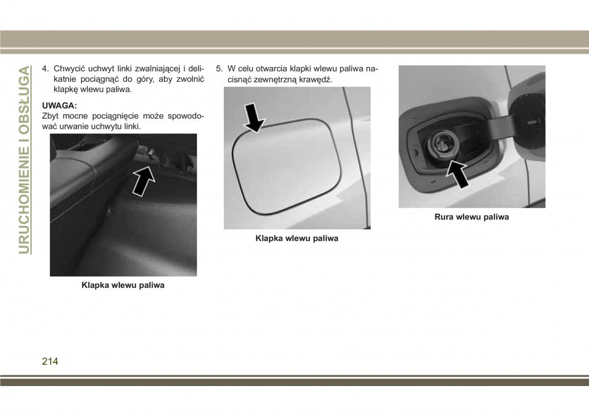 Jeep Compass II 2 instrukcja obslugi / page 216