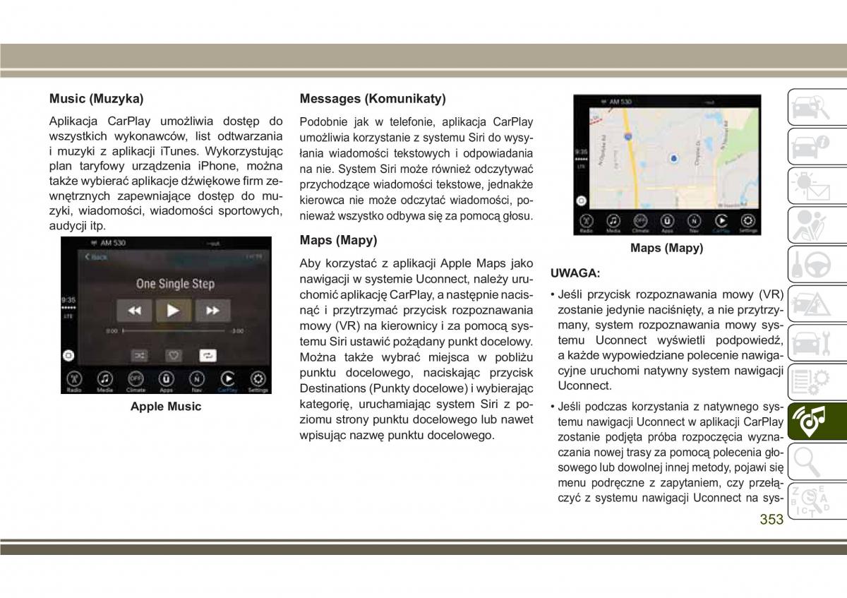 Jeep Compass II 2 instrukcja obslugi / page 355