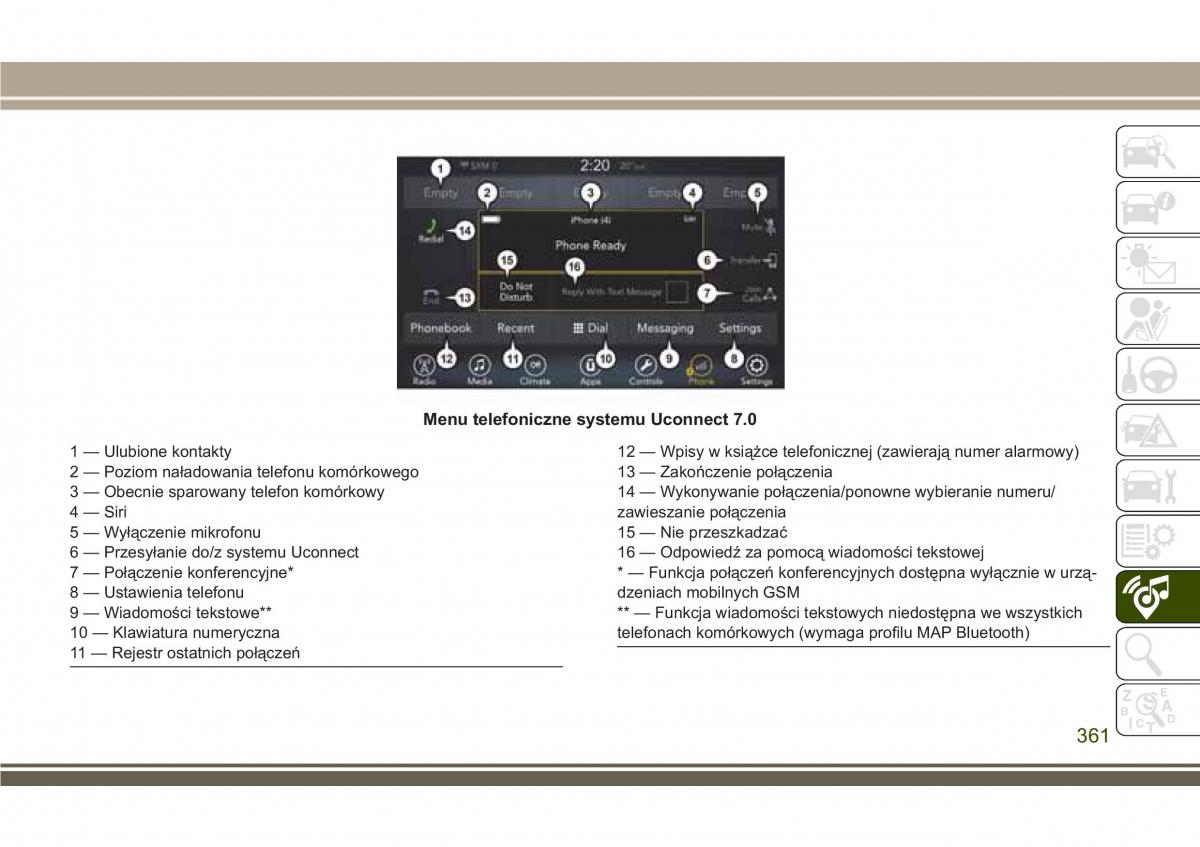 Jeep Compass II 2 instrukcja obslugi / page 363