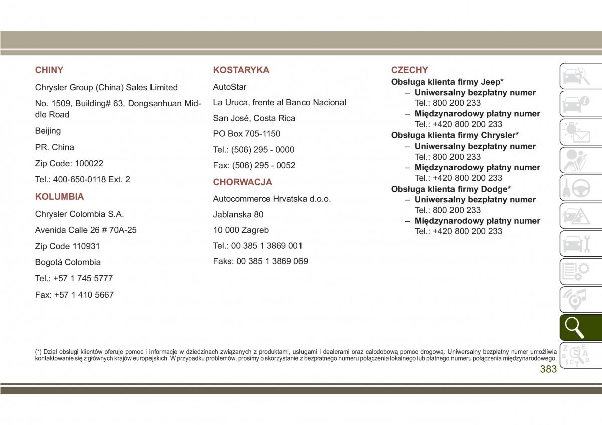 Jeep Compass II 2 instrukcja obslugi / page 385