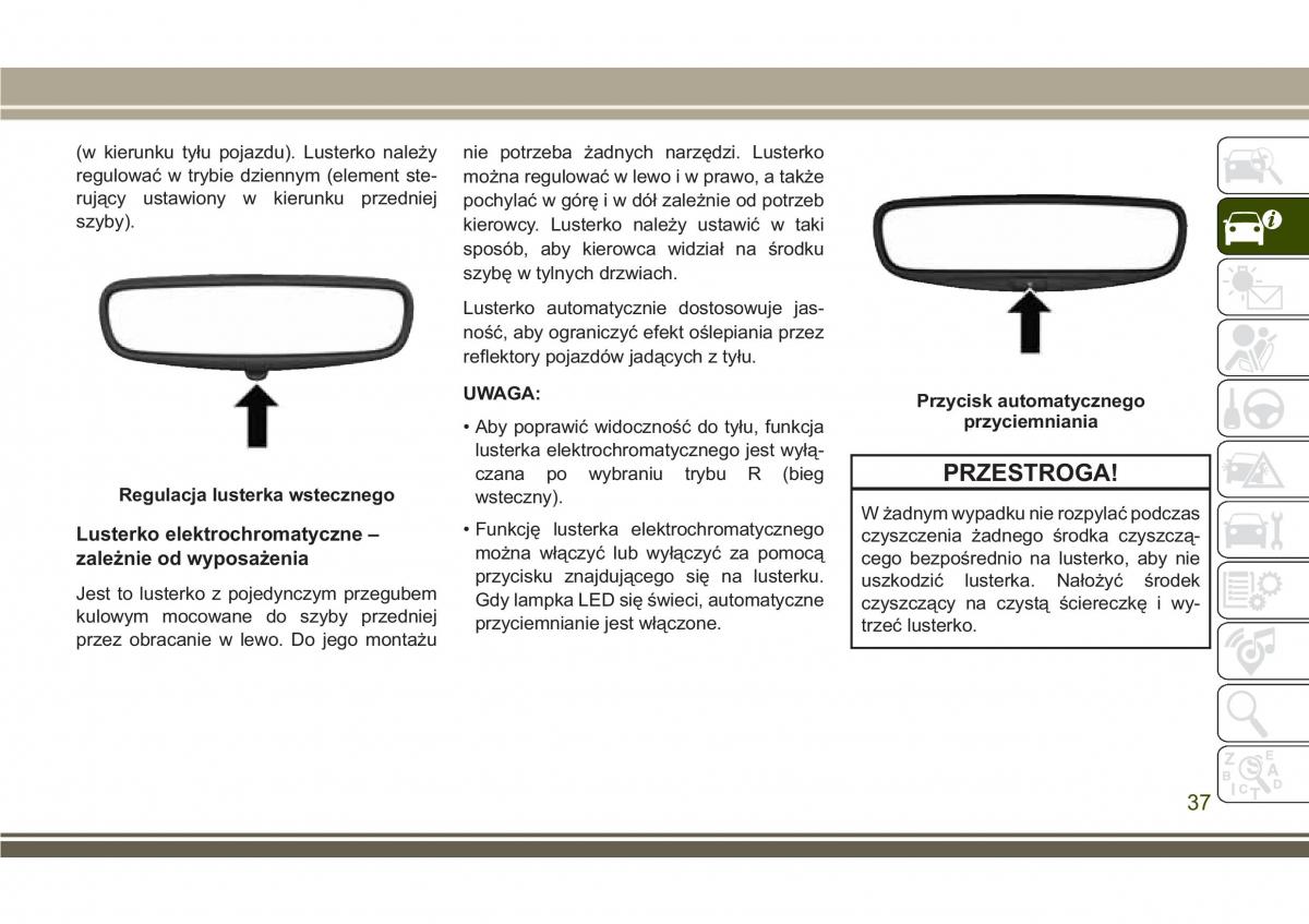 Jeep Compass II 2 instrukcja obslugi / page 39