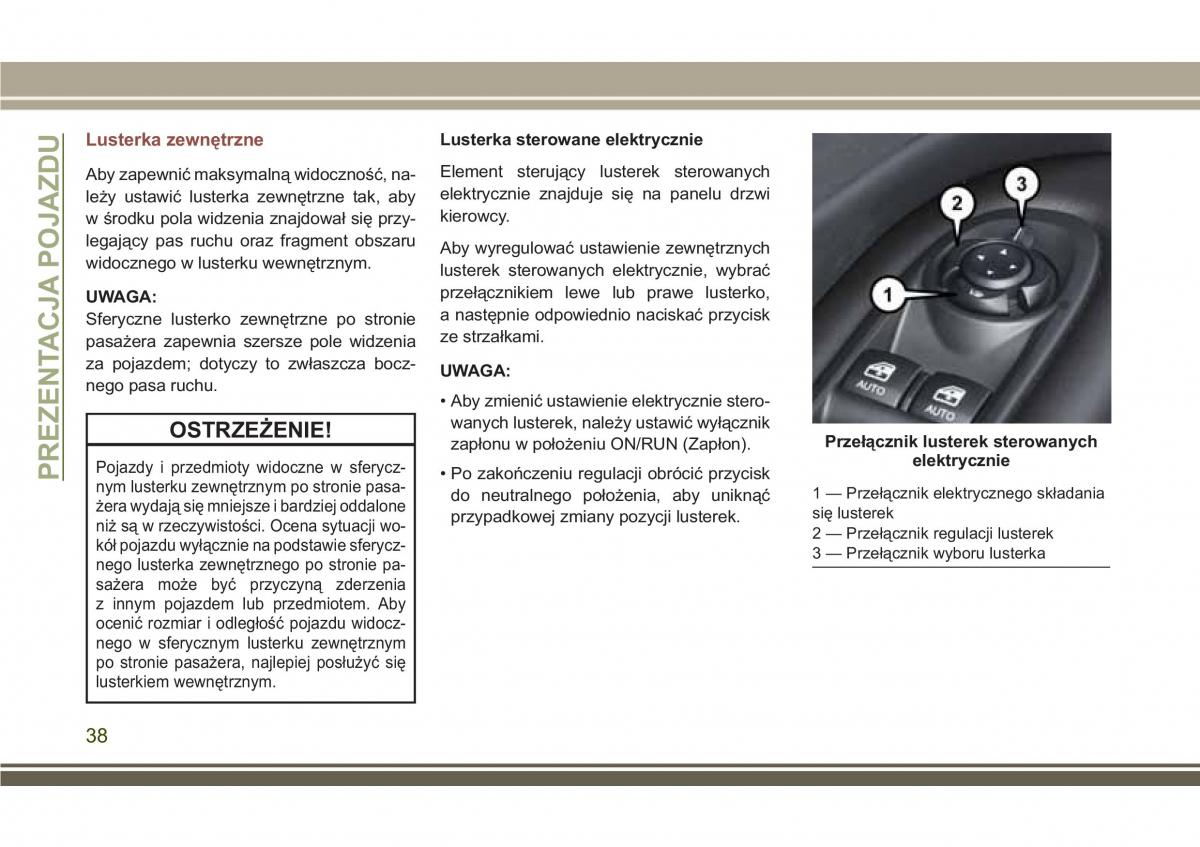 Jeep Compass II 2 instrukcja obslugi / page 40