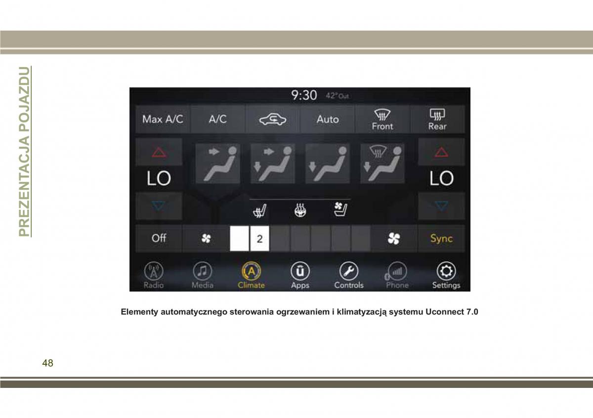 Jeep Compass II 2 instrukcja obslugi / page 50