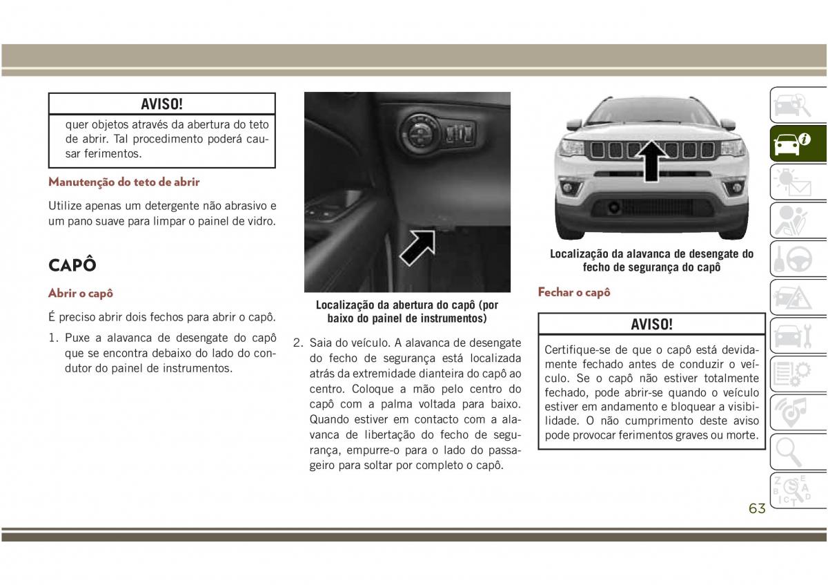 Jeep Compass II 2 manual del propietario / page 65