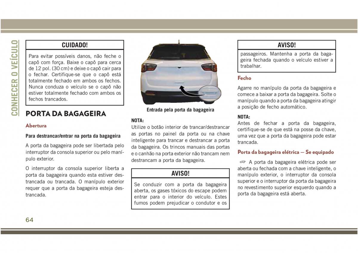 Jeep Compass II 2 manual del propietario / page 66