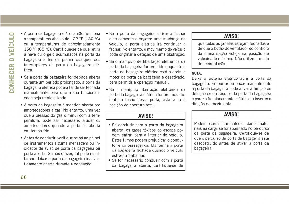 Jeep Compass II 2 manual del propietario / page 68