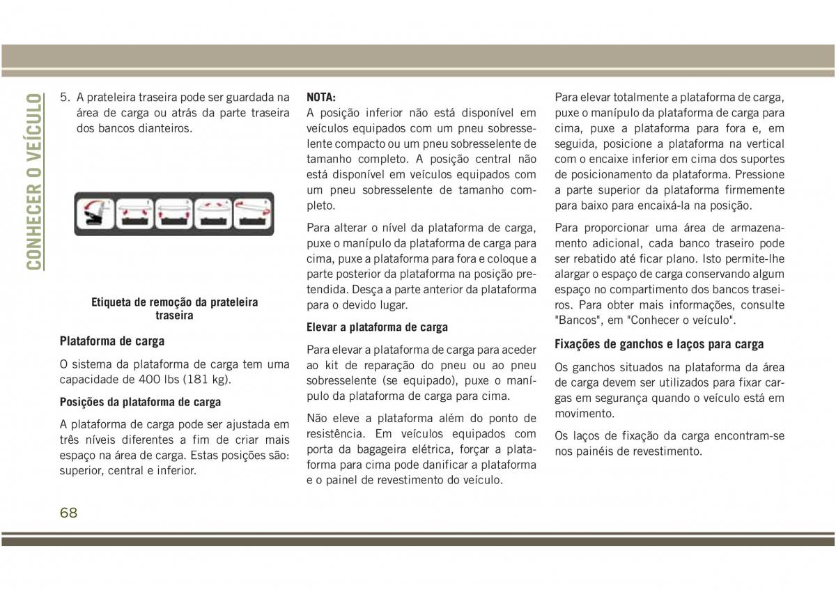 Jeep Compass II 2 manual del propietario / page 70