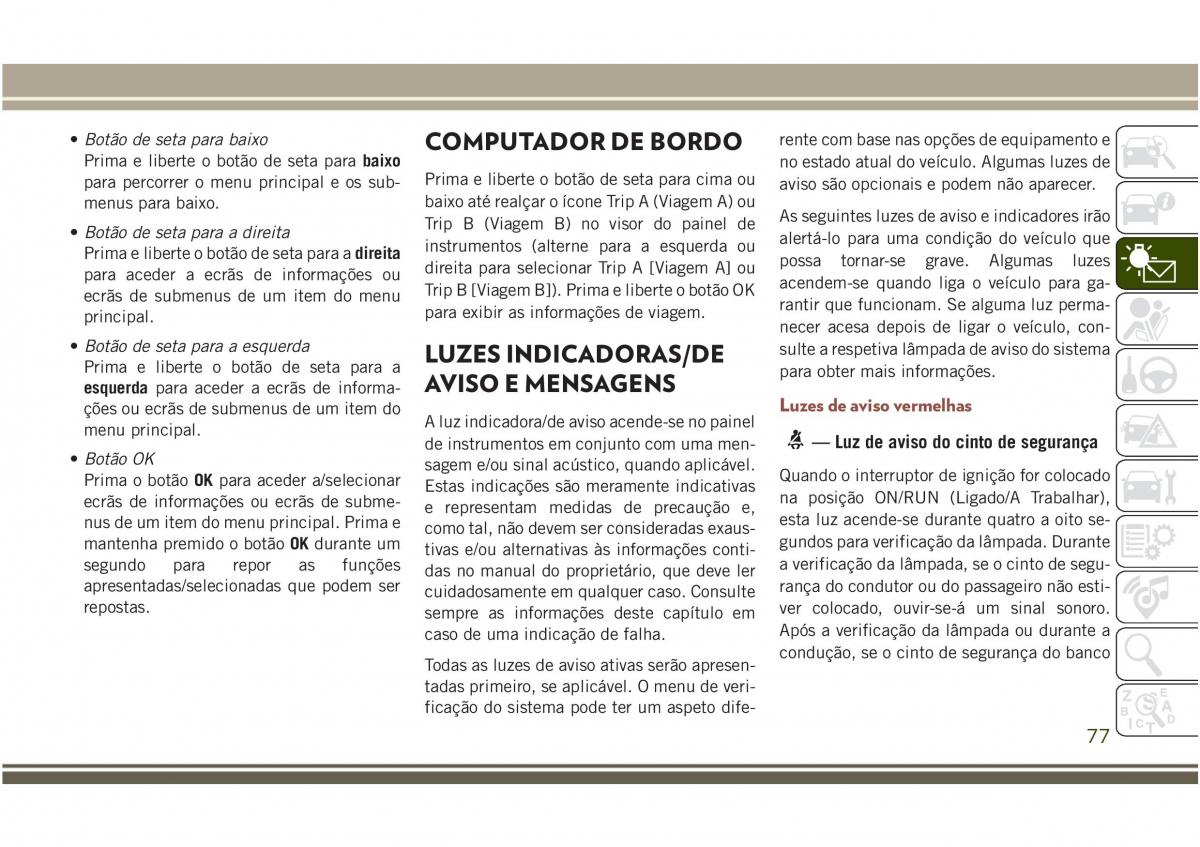 Jeep Compass II 2 manual del propietario / page 79