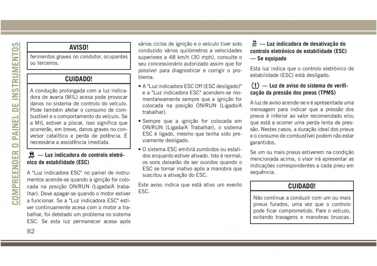 Jeep Compass II 2 manual del propietario / page 84