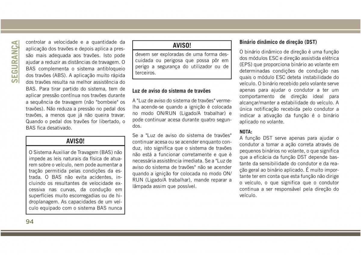 Jeep Compass II 2 manual del propietario / page 96