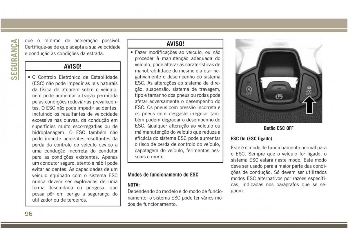 Jeep Compass II 2 manual del propietario / page 98