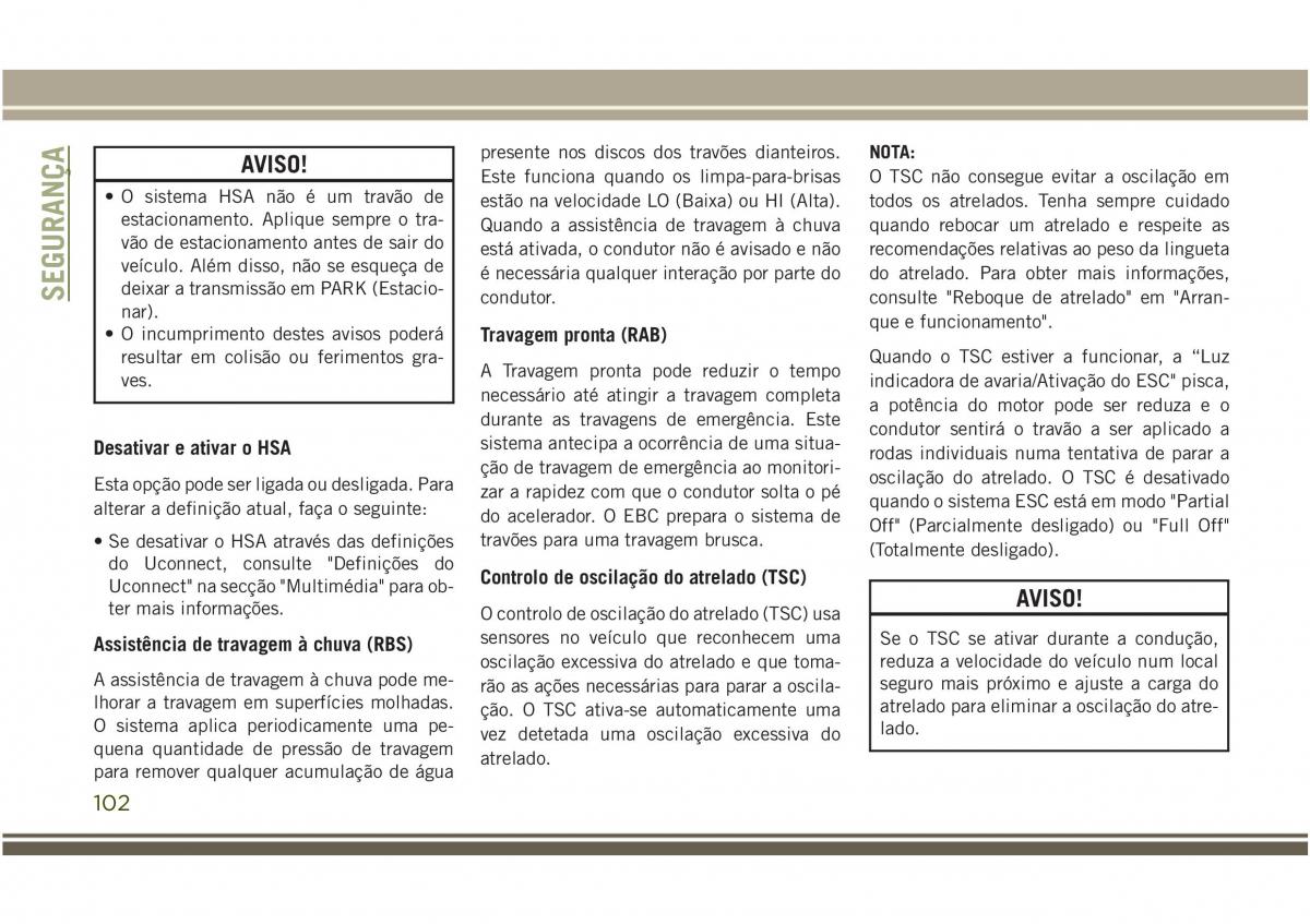 Jeep Compass II 2 manual del propietario / page 104