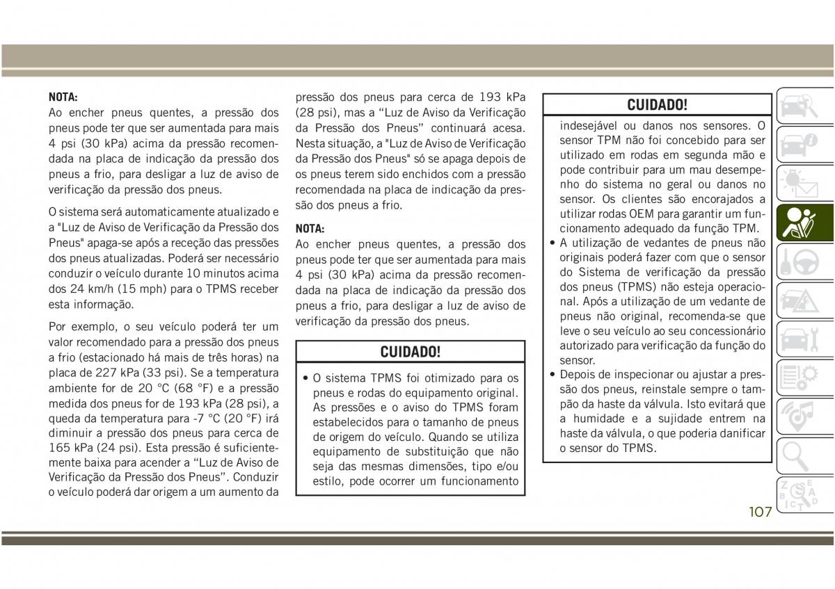 Jeep Compass II 2 manual del propietario / page 109