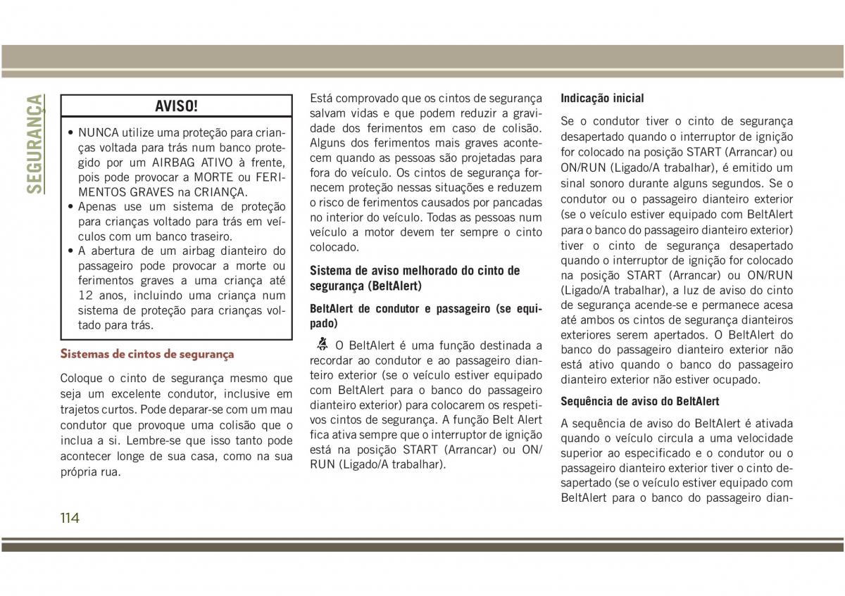 Jeep Compass II 2 manual del propietario / page 116