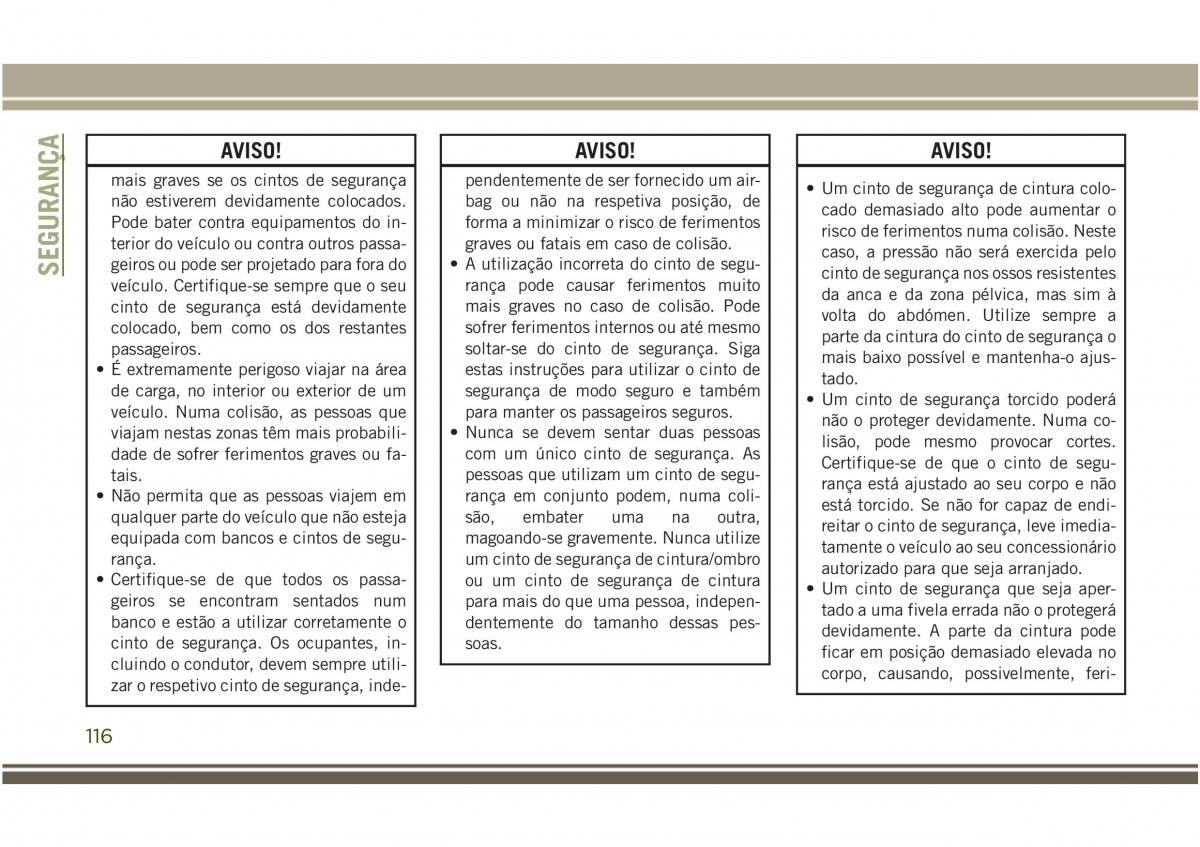 Jeep Compass II 2 manual del propietario / page 118