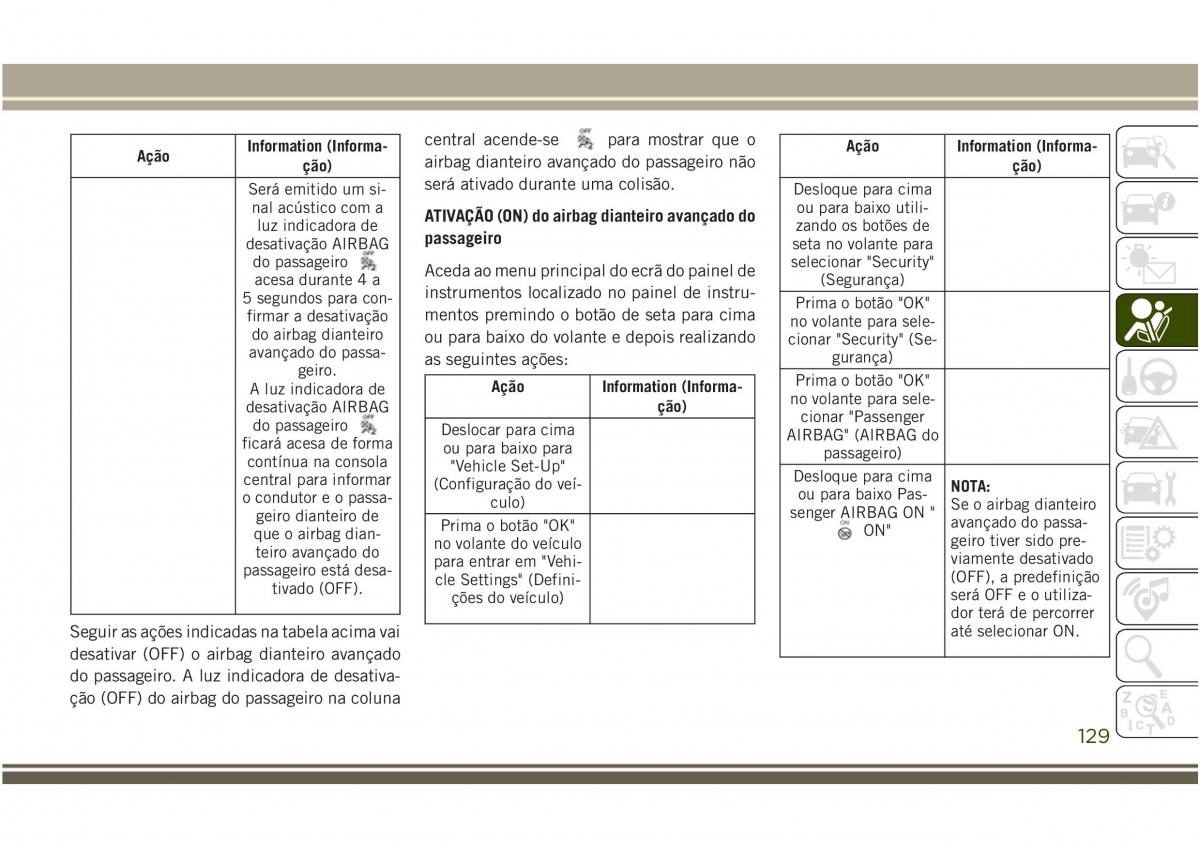 Jeep Compass II 2 manual del propietario / page 131