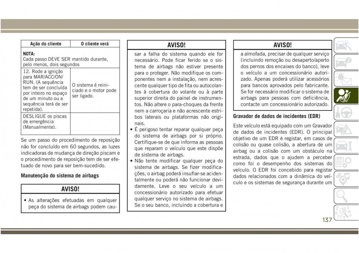 Jeep Compass II 2 manual del propietario / page 139