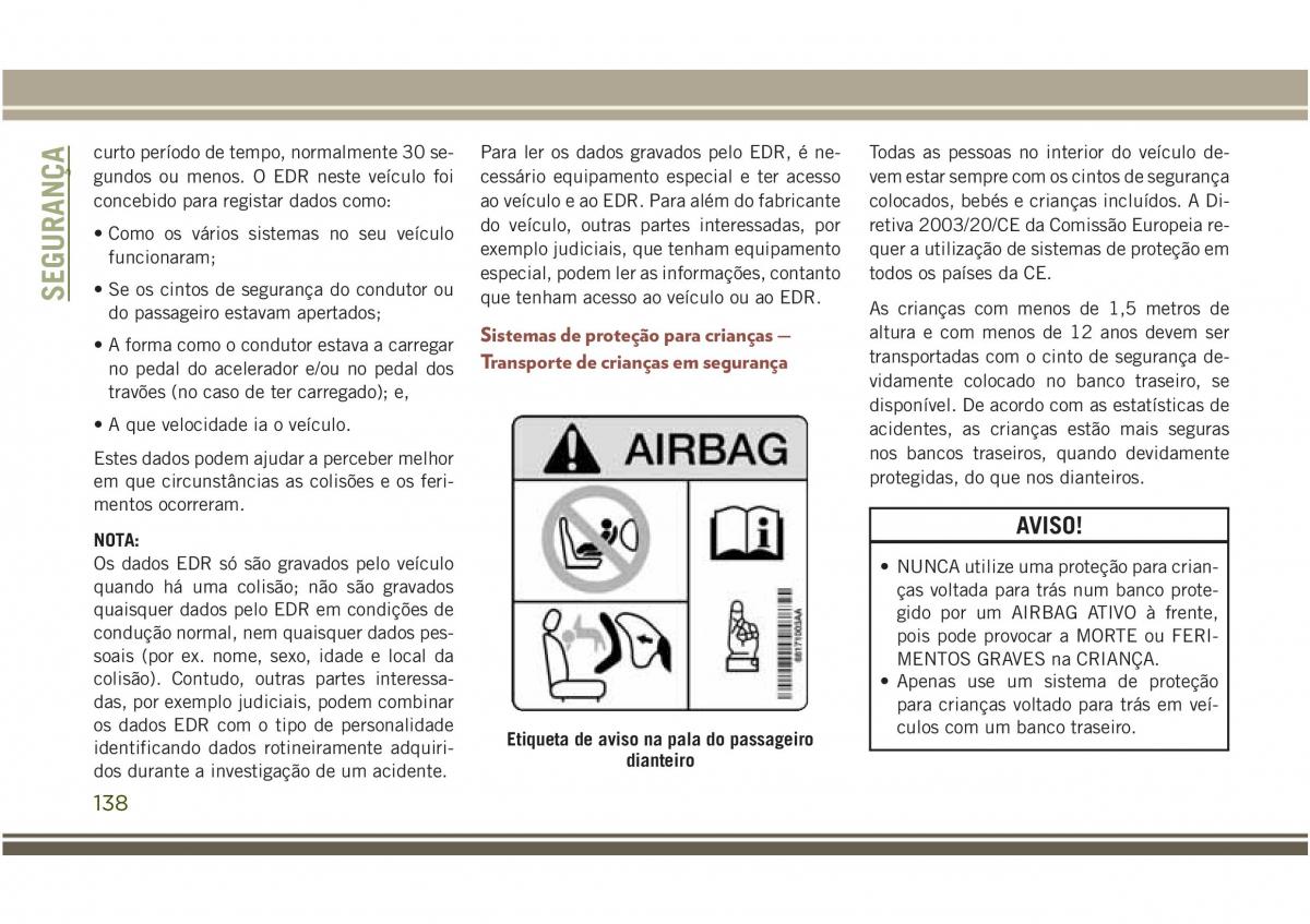 Jeep Compass II 2 manual del propietario / page 140