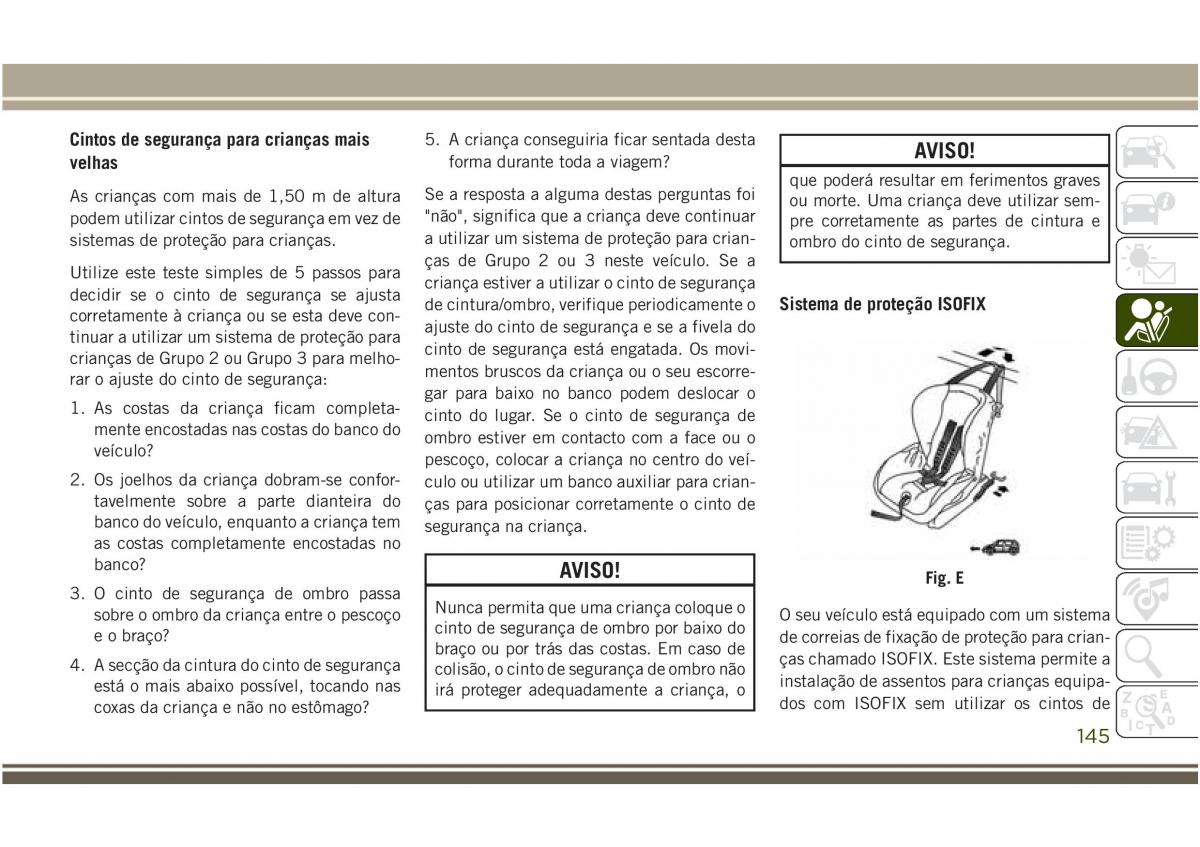 Jeep Compass II 2 manual del propietario / page 147