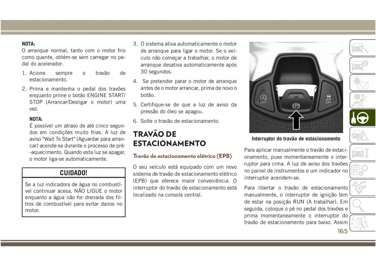 Jeep Compass II 2 manual del propietario / page 167