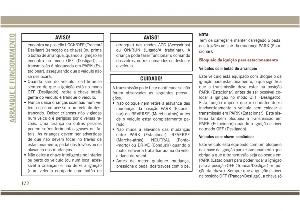 Jeep Compass II 2 manual del propietario / page 174