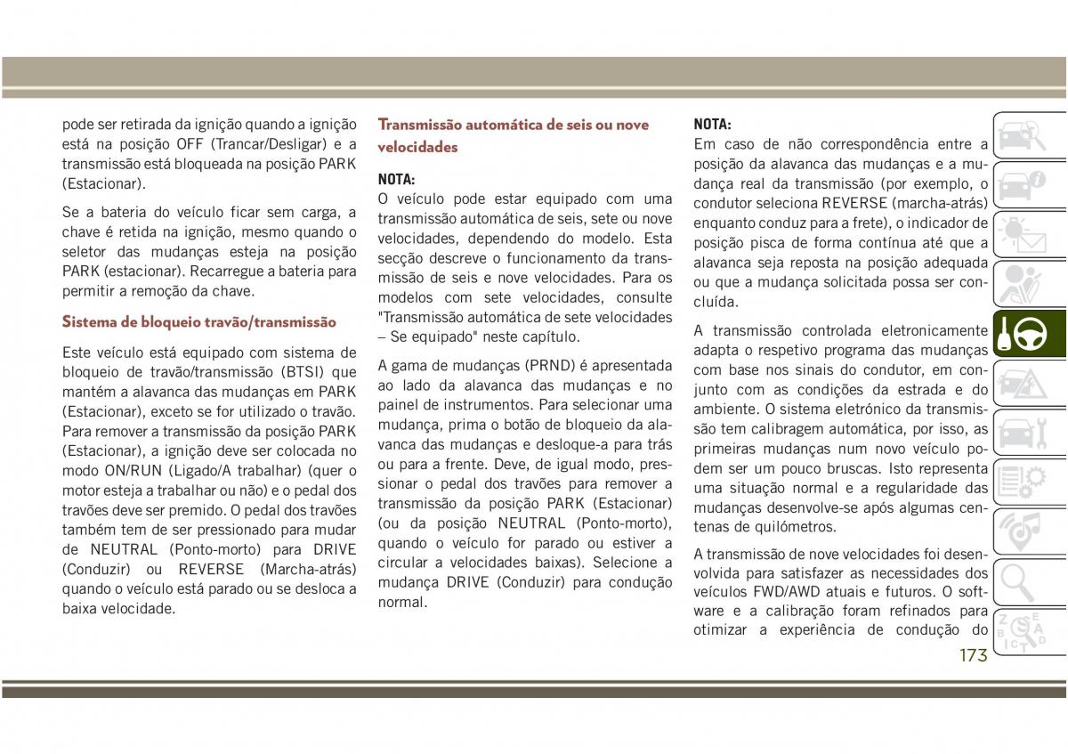 Jeep Compass II 2 manual del propietario / page 175