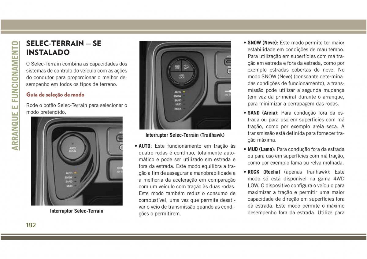 Jeep Compass II 2 manual del propietario / page 184