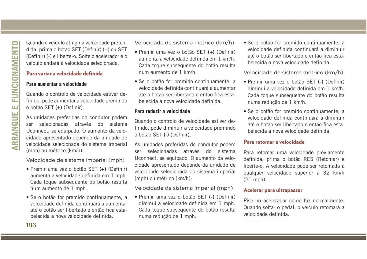 Jeep Compass II 2 manual del propietario / page 188