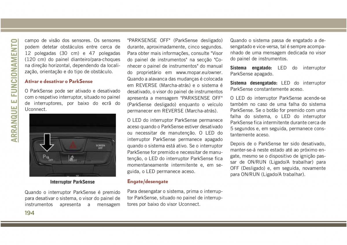 Jeep Compass II 2 manual del propietario / page 196