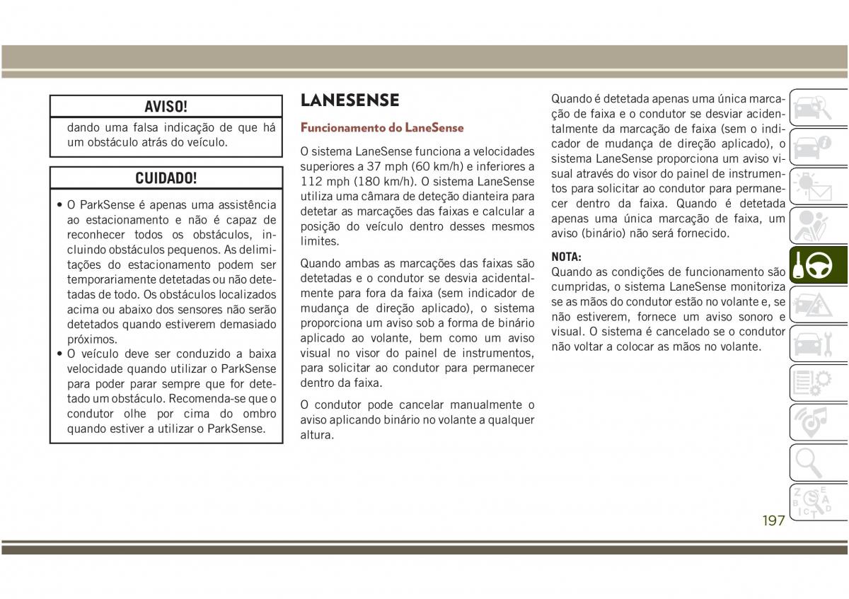 Jeep Compass II 2 manual del propietario / page 199