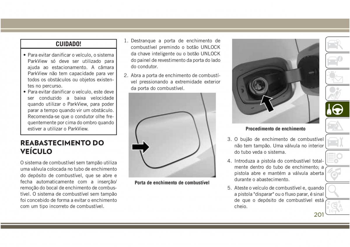 Jeep Compass II 2 manual del propietario / page 203