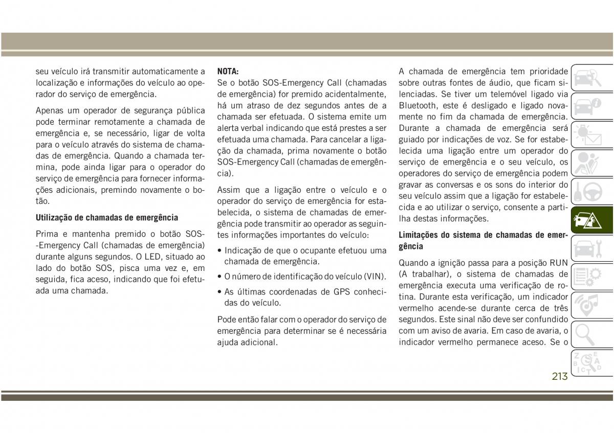 Jeep Compass II 2 manual del propietario / page 215