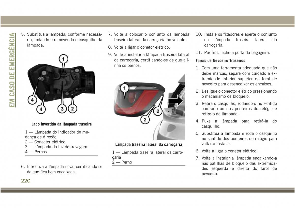 Jeep Compass II 2 manual del propietario / page 222