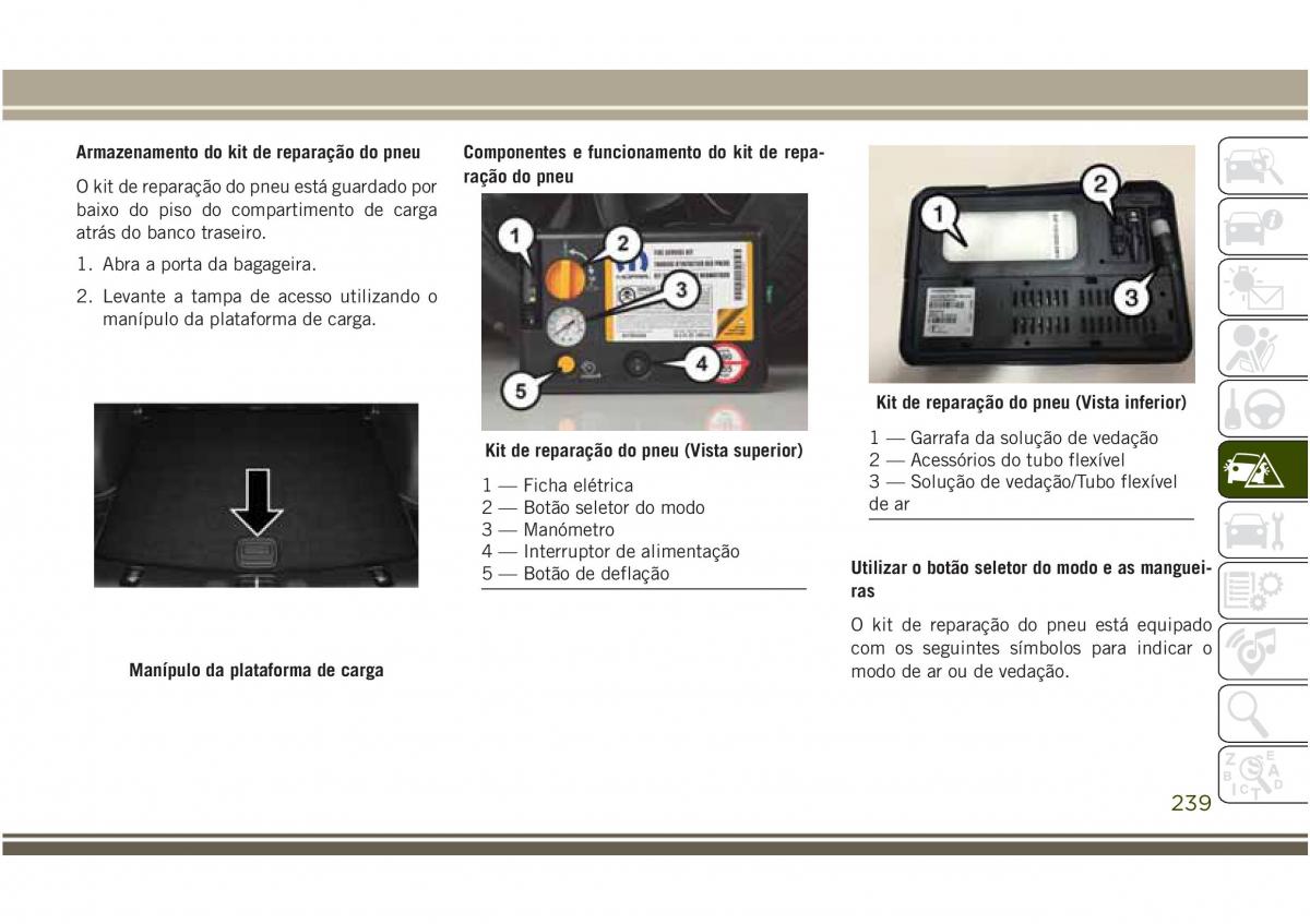 Jeep Compass II 2 manual del propietario / page 241