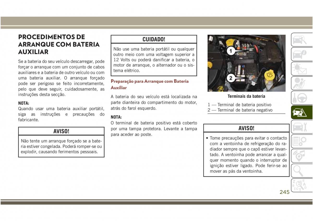 Jeep Compass II 2 manual del propietario / page 247