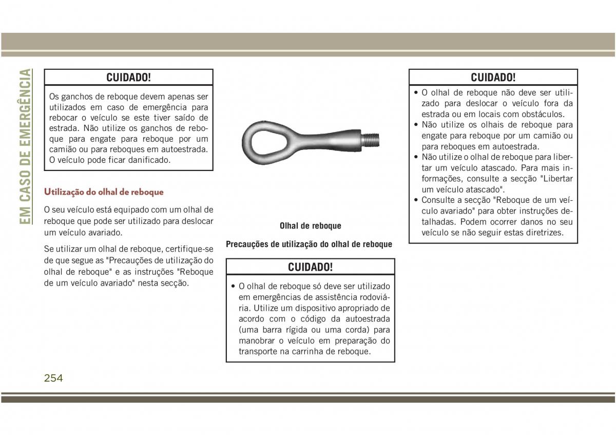 Jeep Compass II 2 manual del propietario / page 256