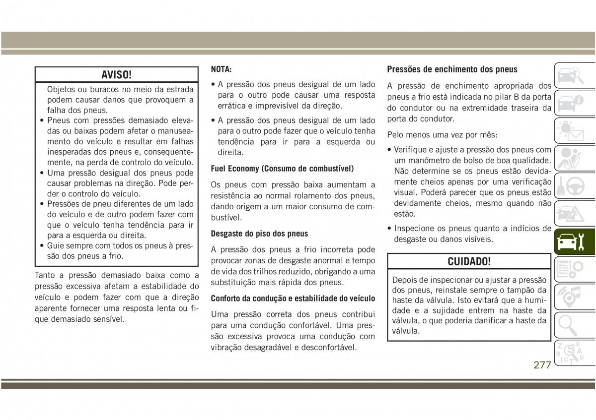 Jeep Compass II 2 manual del propietario / page 279