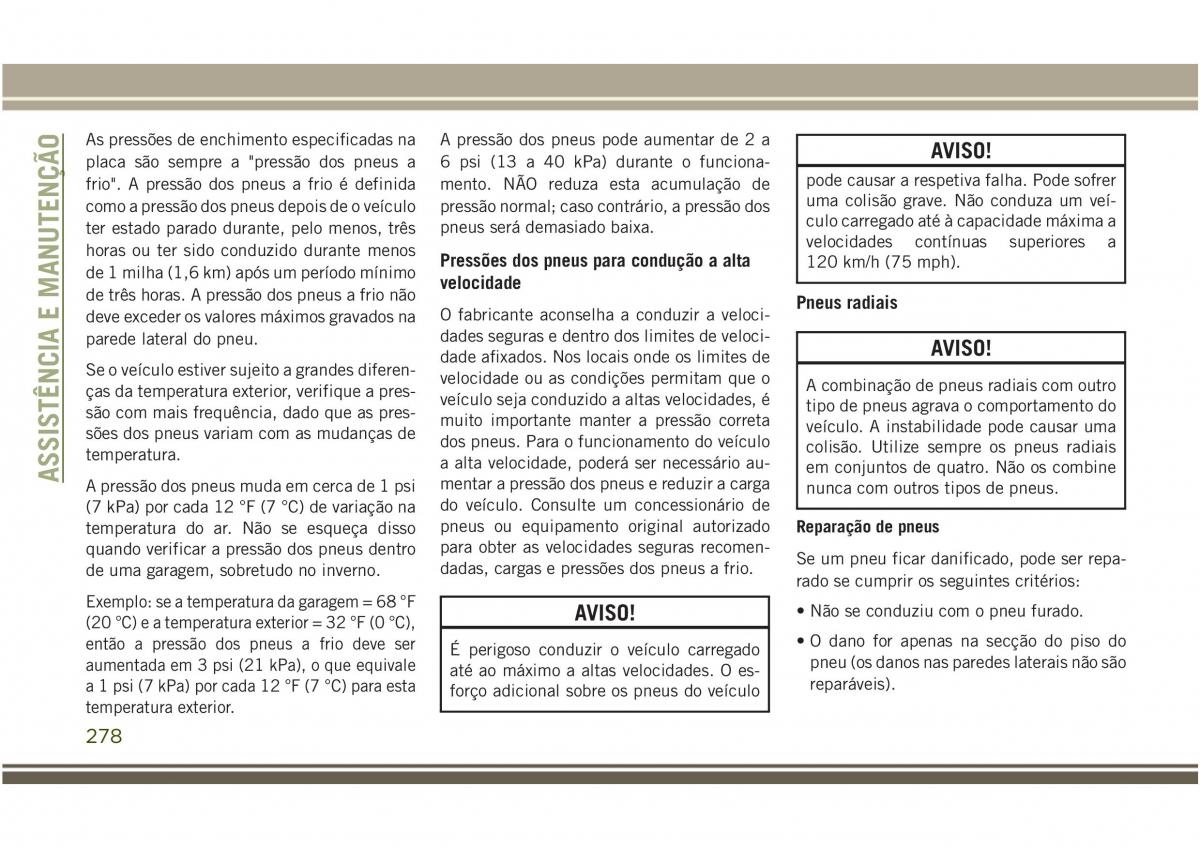 Jeep Compass II 2 manual del propietario / page 280