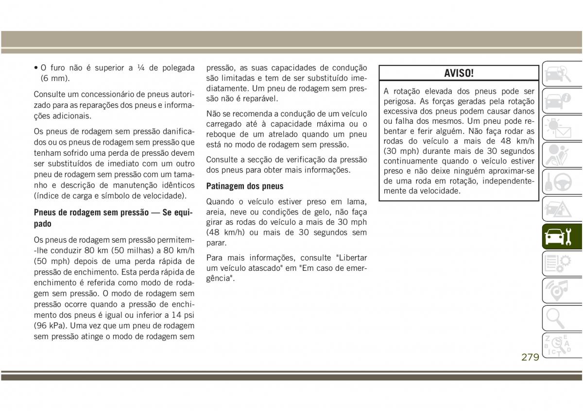 Jeep Compass II 2 manual del propietario / page 281