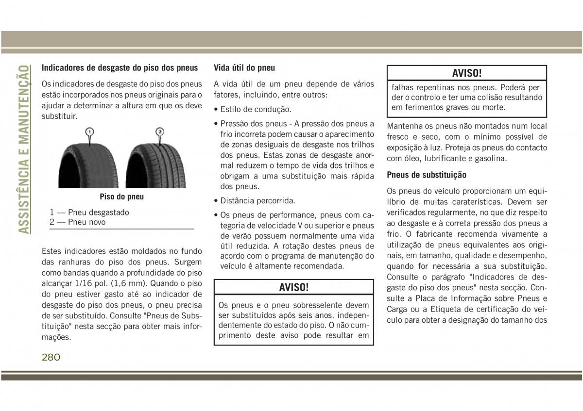 Jeep Compass II 2 manual del propietario / page 282