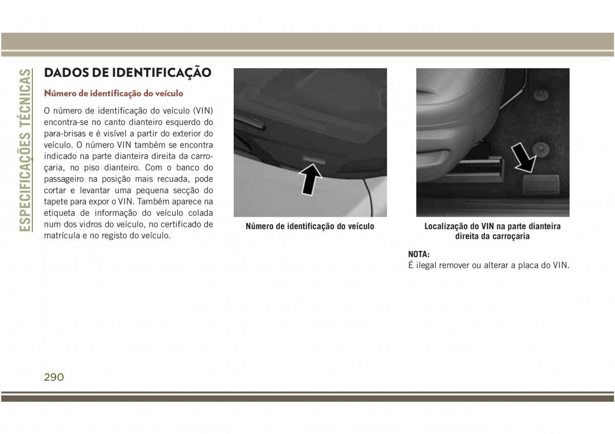 Jeep Compass II 2 manual del propietario / page 292