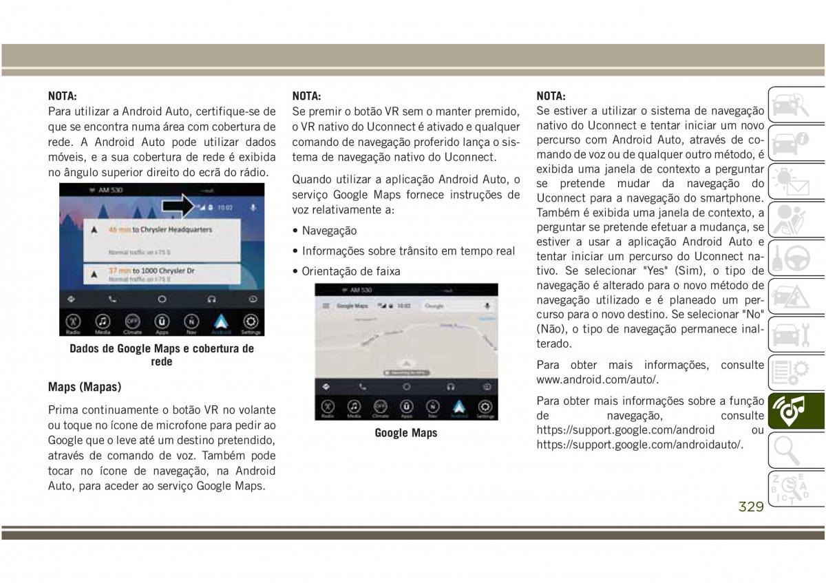 Jeep Compass II 2 manual del propietario / page 331